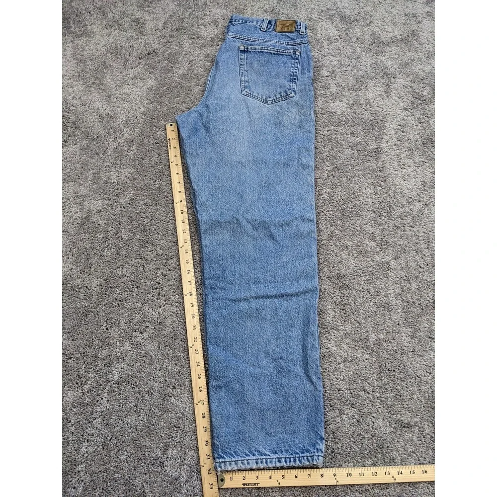 Vintage LL Bean Jeans‎ Mens 37X32 Fleece Lined Denim blue jeans